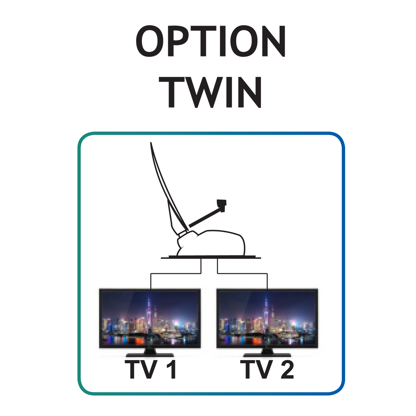 Automatic satellite antenna - AUTO-SAT PLUS 85 + SEARCH BOX i-HD