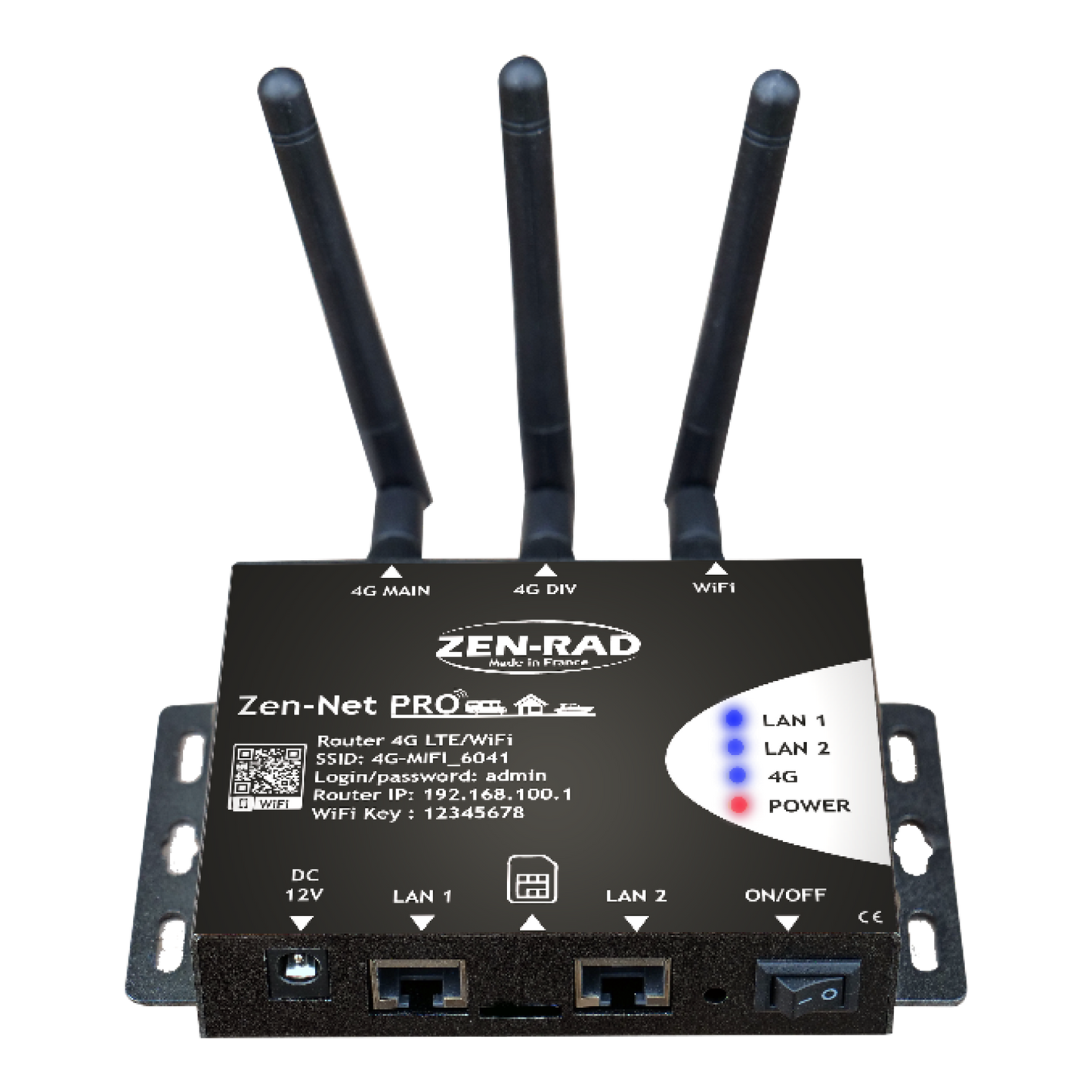 ZEN-NET PRO 4G Internet-Router - Ideal für Wohnmobile