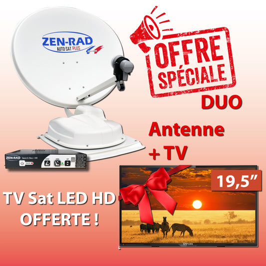 AUTO-SAT PLUS 60 + SUCHBOX i-HD 